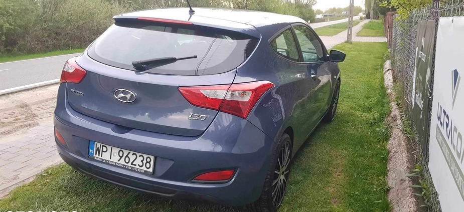 Hyundai I30 cena 31600 przebieg: 140000, rok produkcji 2013 z Kruszwica małe 46